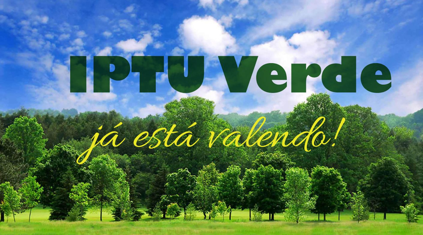 IPTU Verde – Pedido de desconto do tributo pelo contribuinte ribeirão-pretano até 30 de setembro